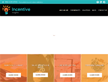 Tablet Screenshot of incentiveinsights.com
